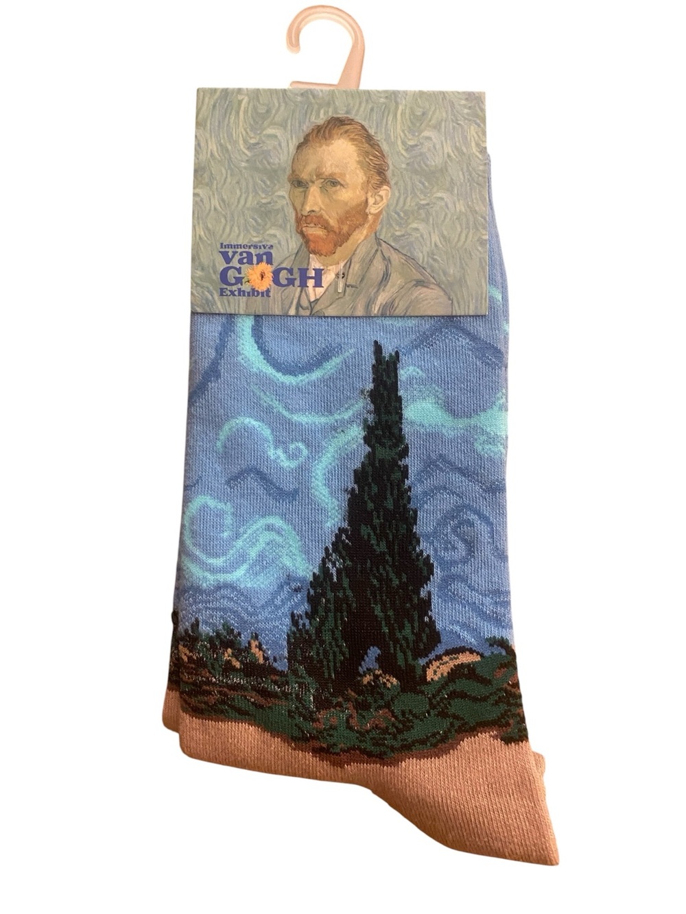 Van Gogh Novelty Socks Unisex Hot Sox Artist Series new
